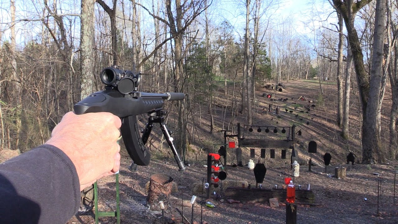 Hickok45 Shoots A Ruger Charger .22lr