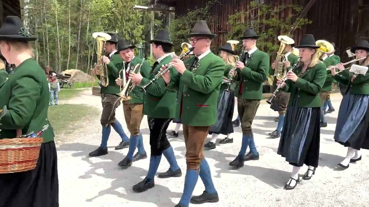 Austrian May Day Festival: Maypole Rising