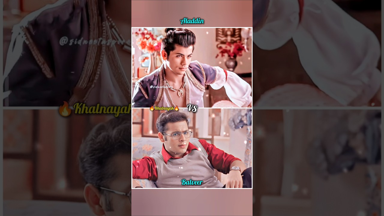 Aladdin🆚Balveer Same Scene 🤩😍🥰😘 #shorts