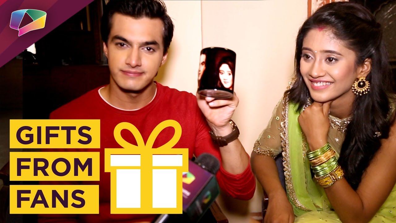 Mohsin Khan & Shivangi Joshi Receives Gifts From Fans | Exclusive | Gift Segment