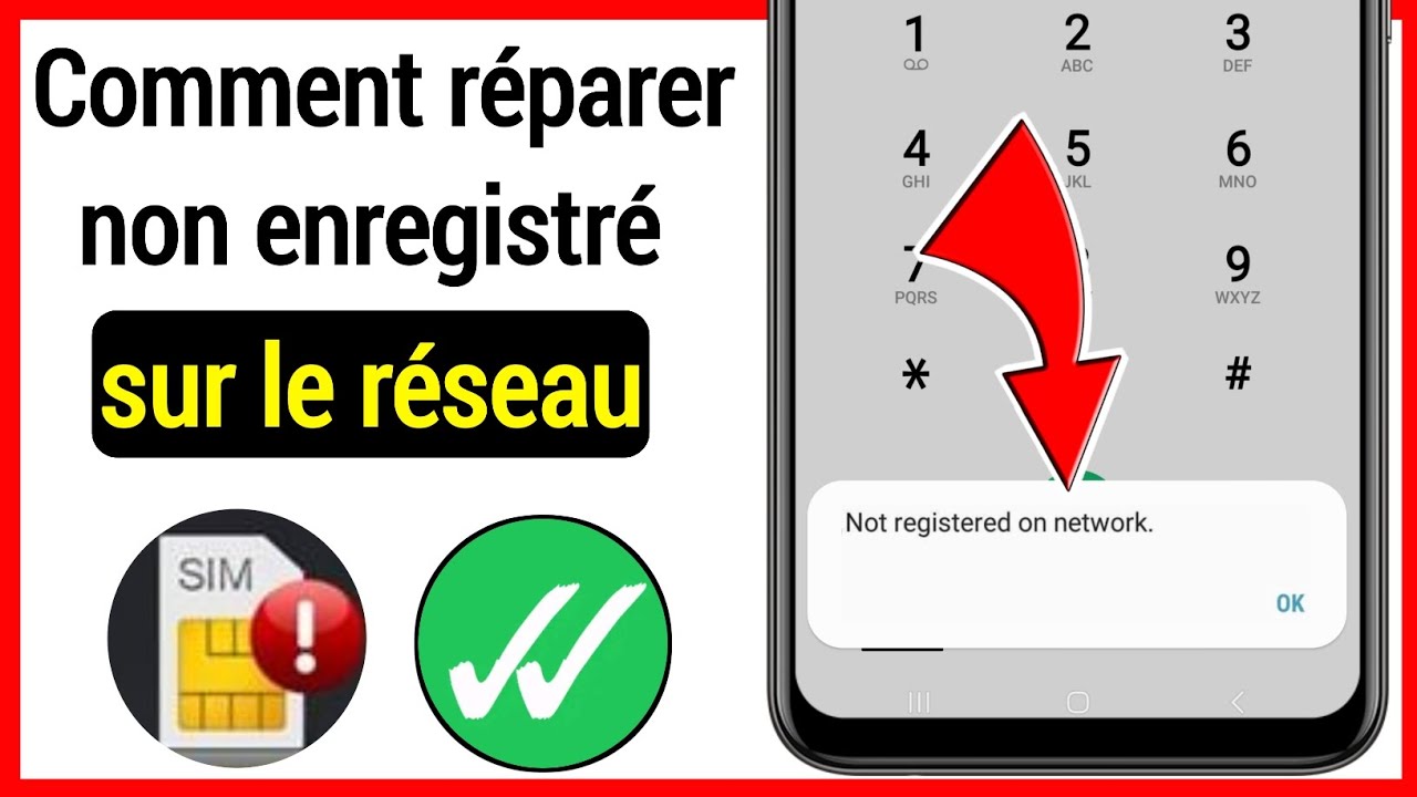 Comment réparer Non enregistré sur le réseau Samsung | téléphone n'est pas enregistré sur un réseau