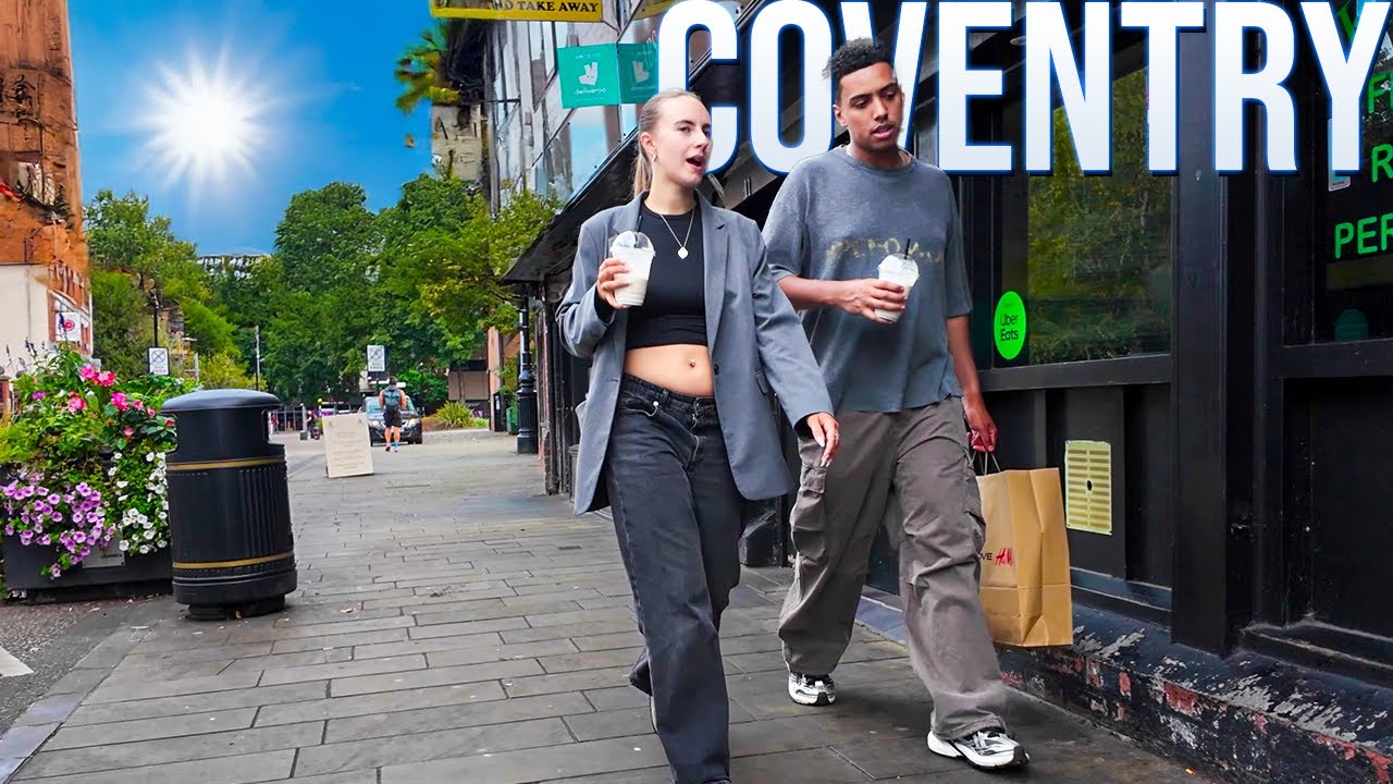 Quiet Autumn Walk: Coventry City Centre in 4K | September 2025