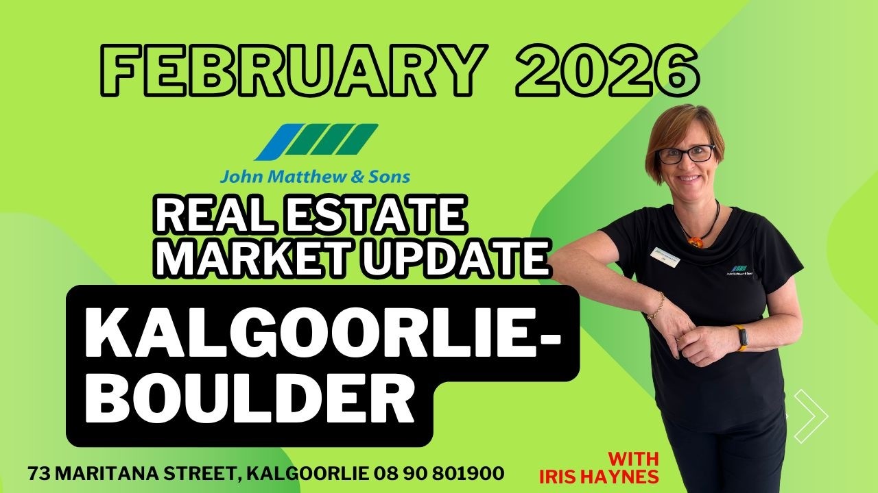 Monthly update for Real Estate in Kalgoorlie-Boulder