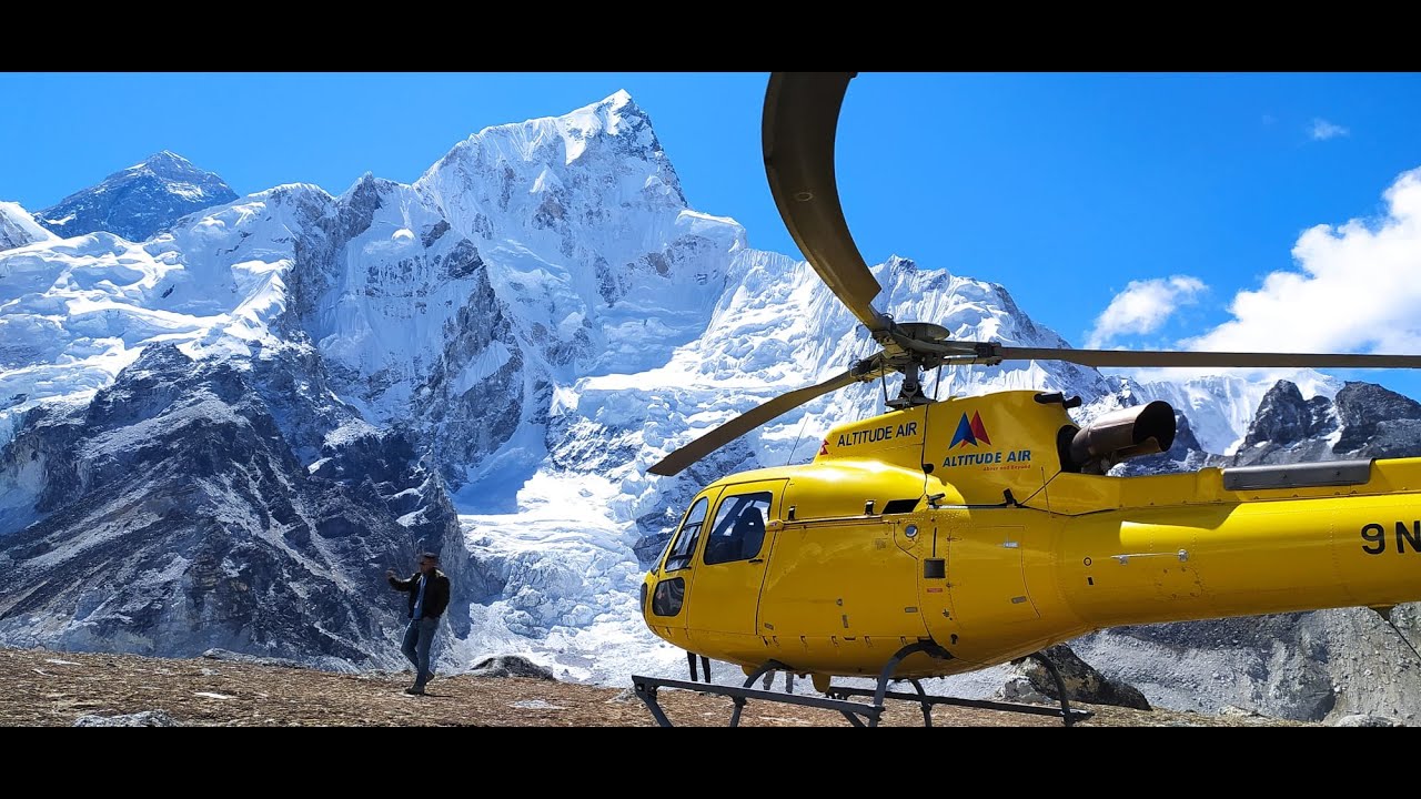 Helicopter Flight to Lukla and Mount Everest