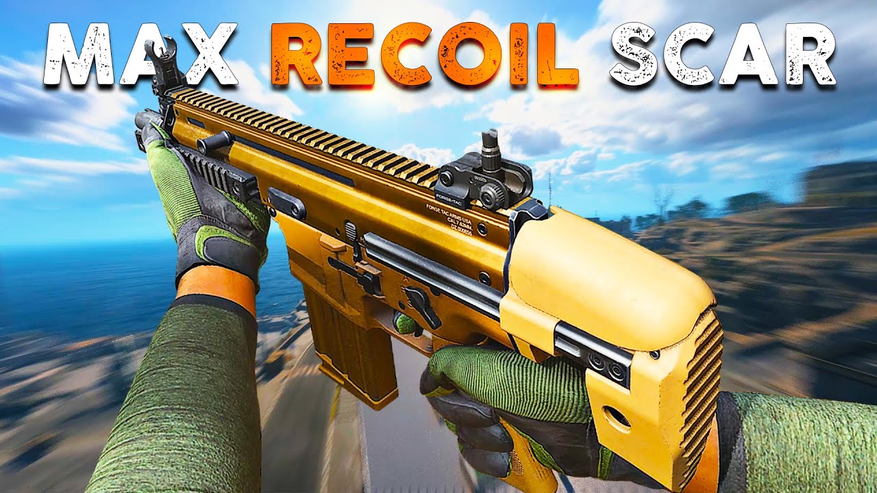 Max Recoil Scar in Warzone is not Trash lol - Rebirth Extreme