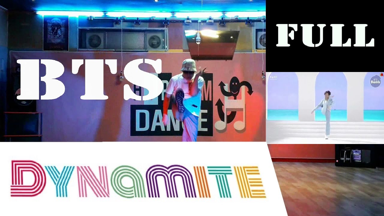 BTS - Dynamite Full Dance l 다이너마이트 안무 연습 영상 l By Hipjam