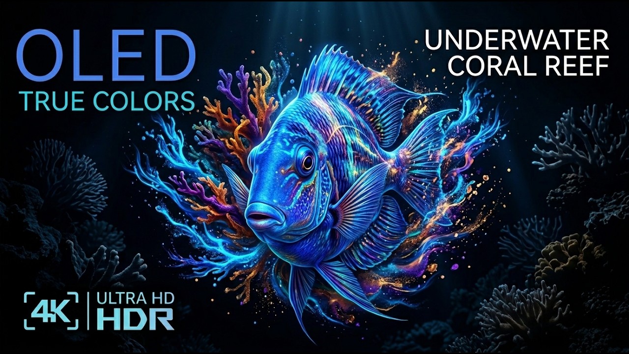 SEA LIFE OLED Demo HDR 8K Ultra HD Dolby Vision&trade; 60fps