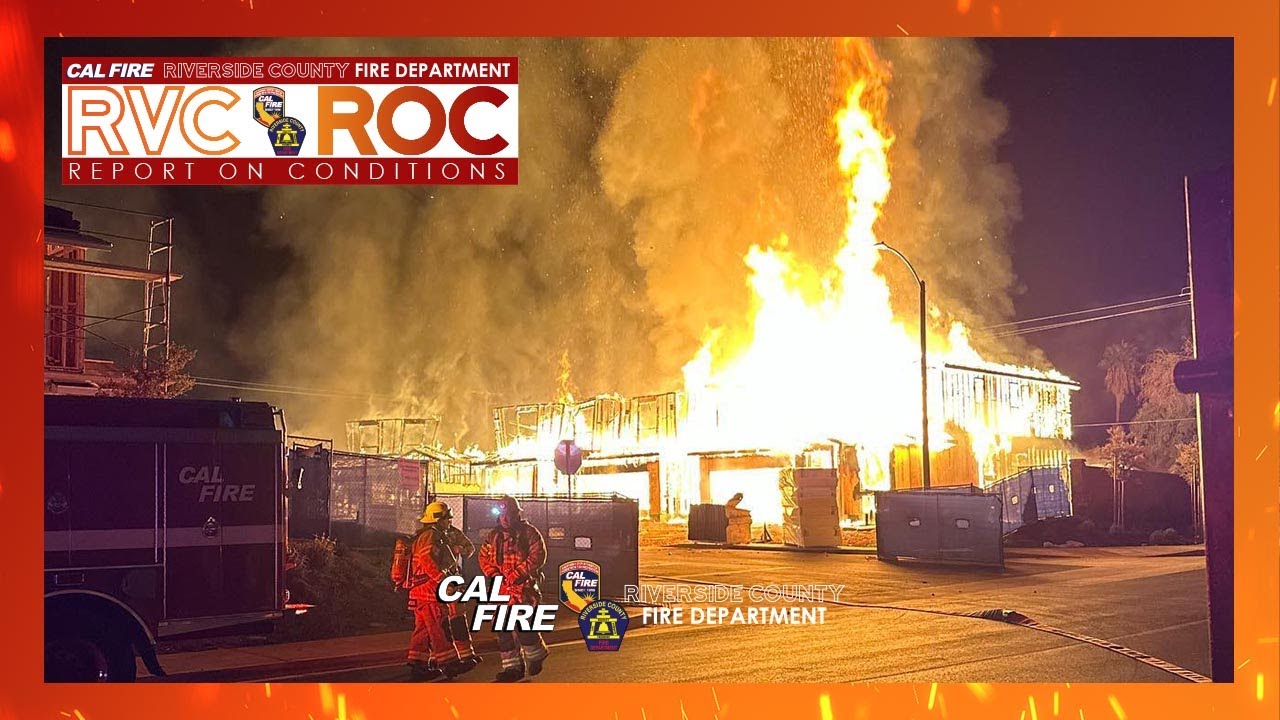 Four Structures Burned in Lake Elsinore // Report on Conditions // November 1, 2023
