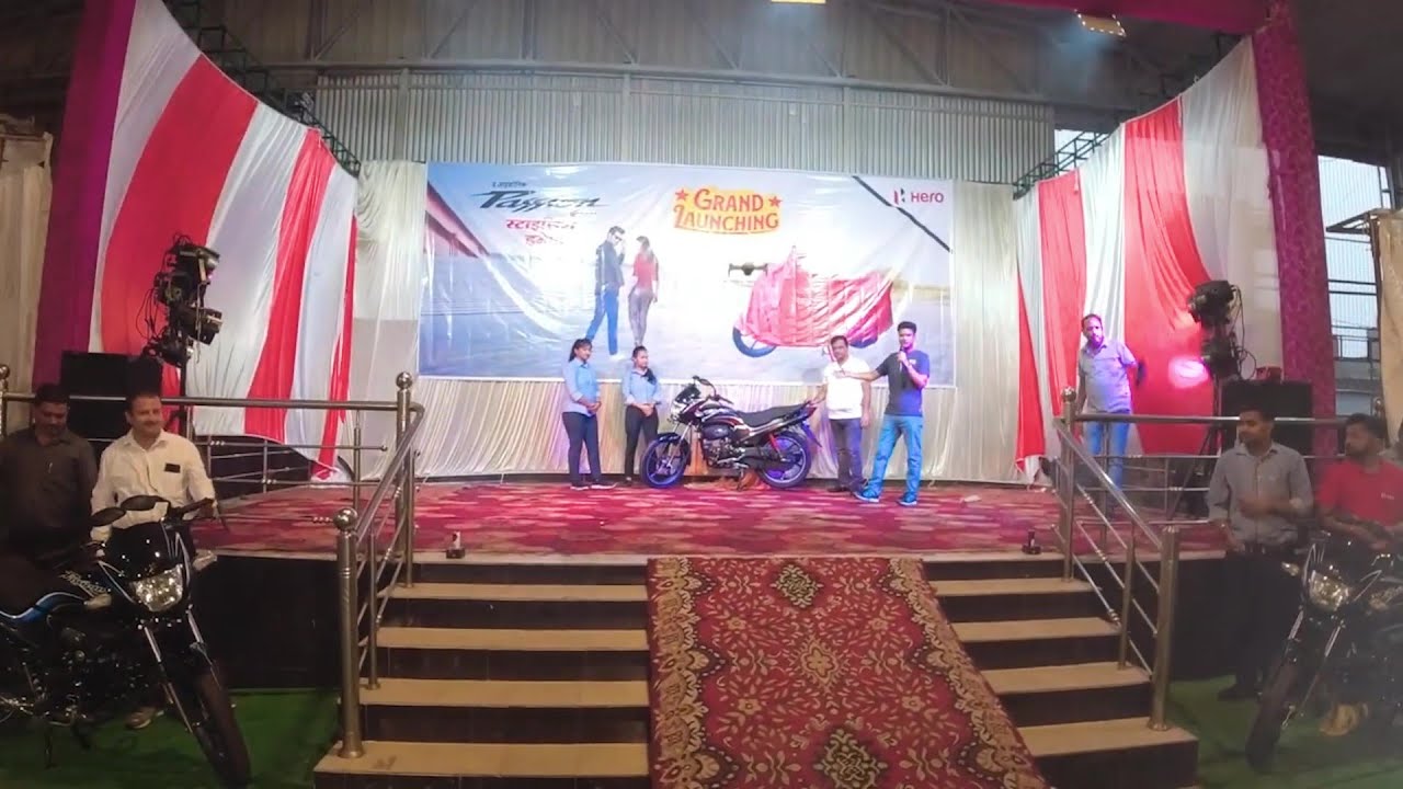 I Anchored Hero Motocorp Event in Farrukhabad #vlog 😍😍