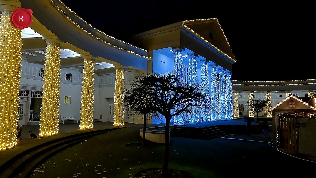 Weihnachtsmarkt Bad Oeynhausen 2024 / beeindruckend und sehenswert. Impressive and worth seeing. 4K