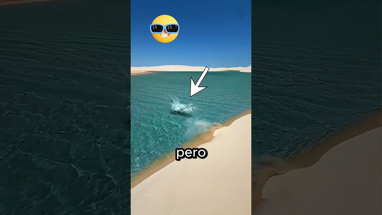 El desierto de los mil lagos de Brasil 🏜️ 🌅😮