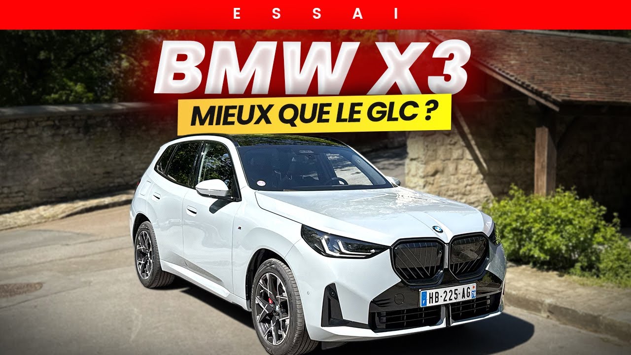 ESSAI BMW X3 30e 2025 : pourquoi il va détrôner le Mercedes GLC ?