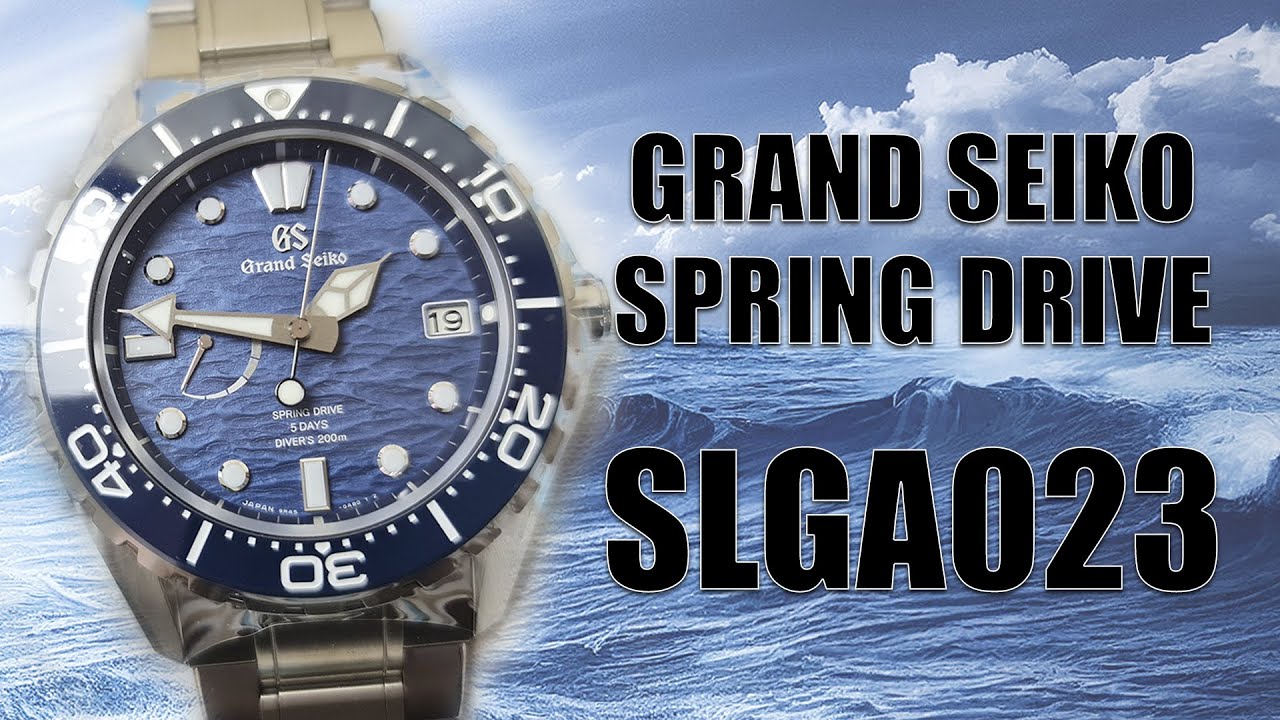 Лучшие японские дайверы?! Grand Seiko SLGA023