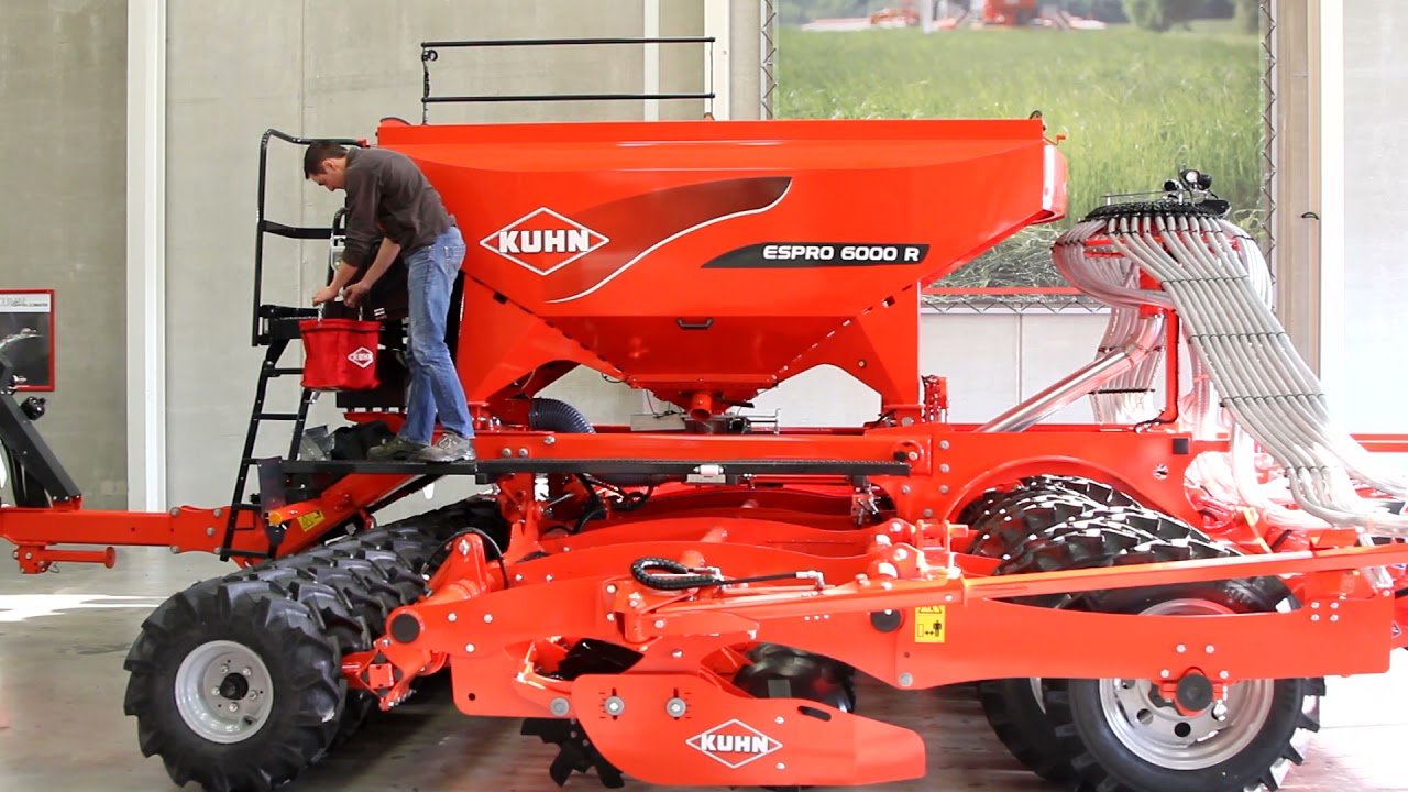 KUHN ESPRO 6000 - Üzembehelyezés