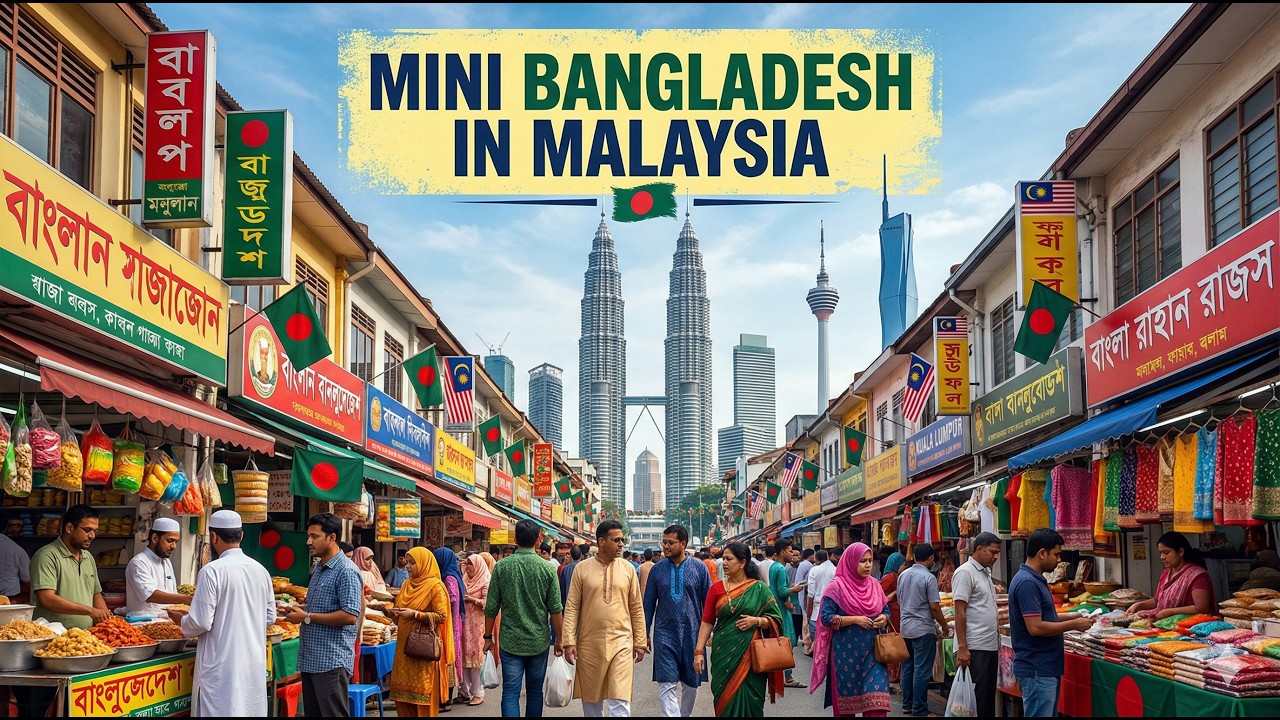 Mini Bangladesh in Malaysia | Dhaka City | Mini Dhaka 
