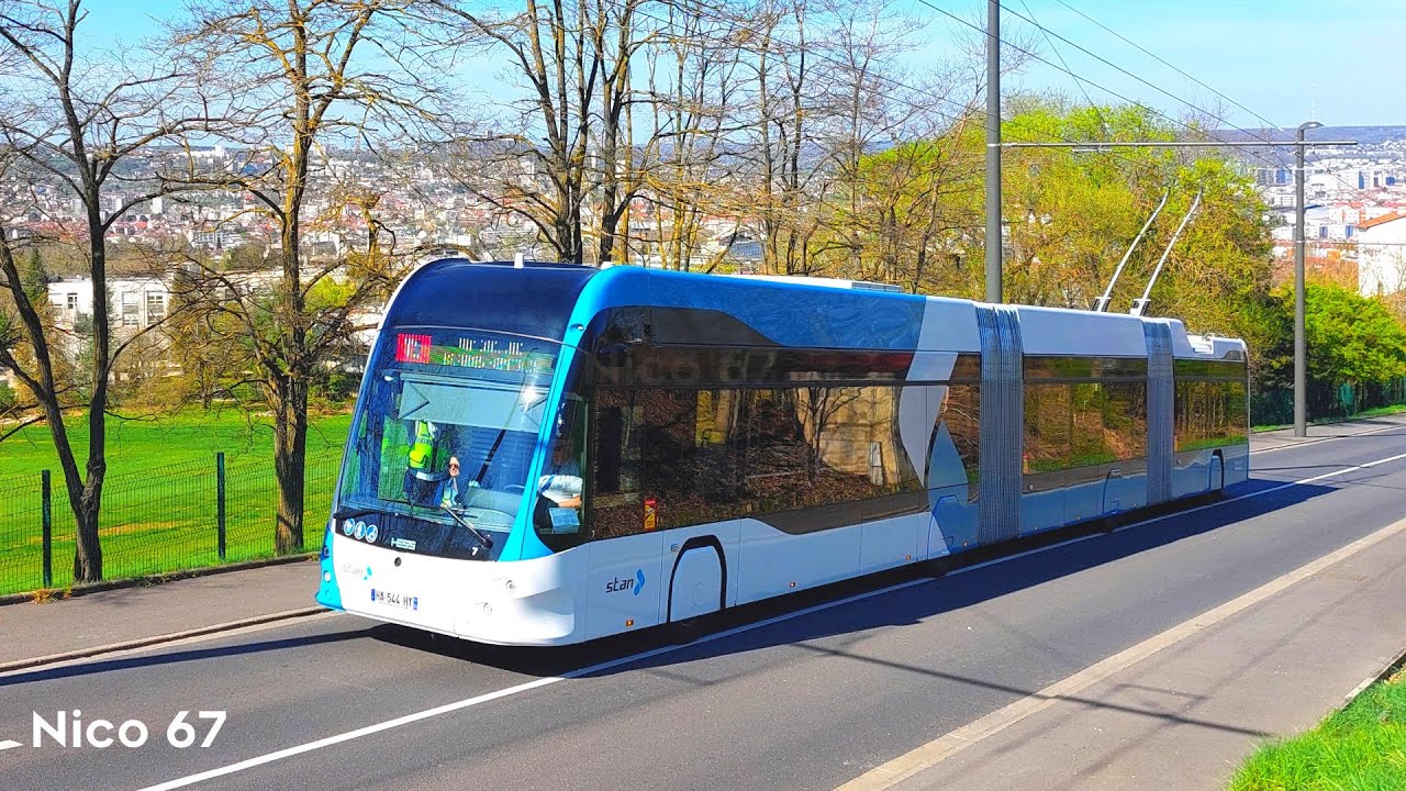 Le Nouveau Trolleybus de Nancy (Premier Jour)
