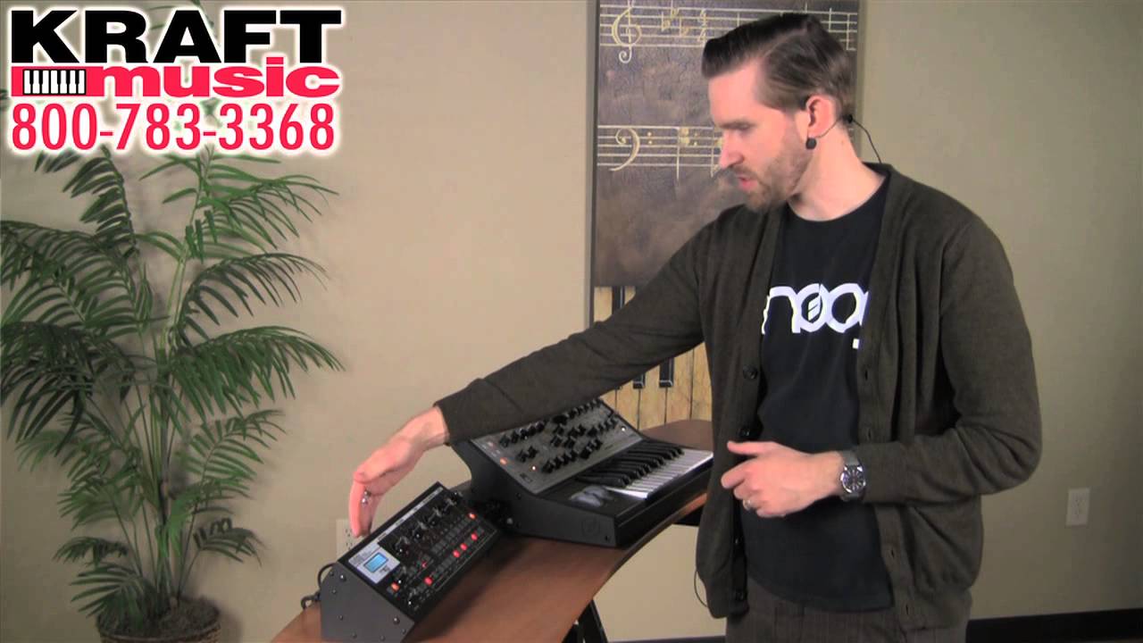 Kraft Music - Moog Slim Phatty Demo with Jake Widgeon
