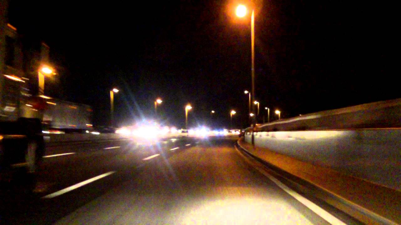 Throgs Neck Bridge southbound (Night) [ALTERNATE TAKE]