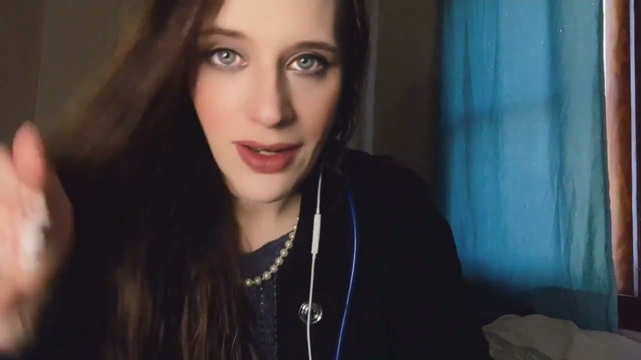 Asmr Mommy Takes care of your cuts, ears and temperature. Heart sounds, gloves, tingles
