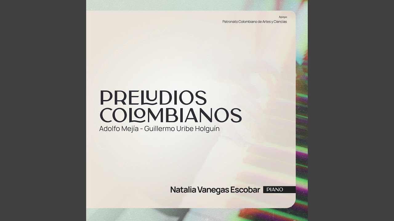 Adolfo Mejía: Preludio Luminosidad de las Aguas
