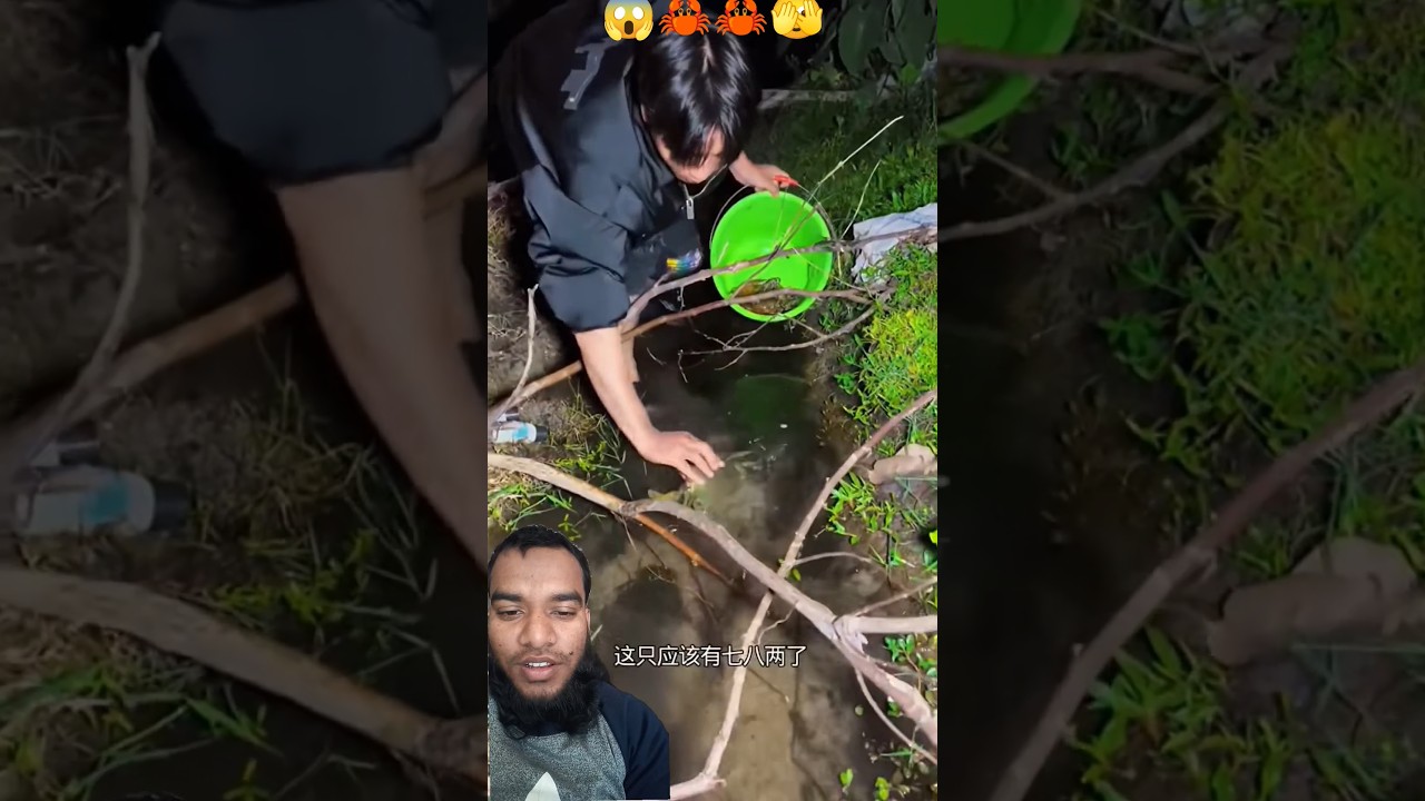 Real Life Survival Fishing🫣🦀😱