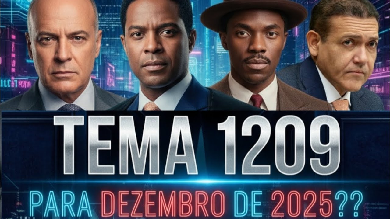 } TEMA 1209 { JULGAMENTO PARA DEZEMBRO DE 2025???