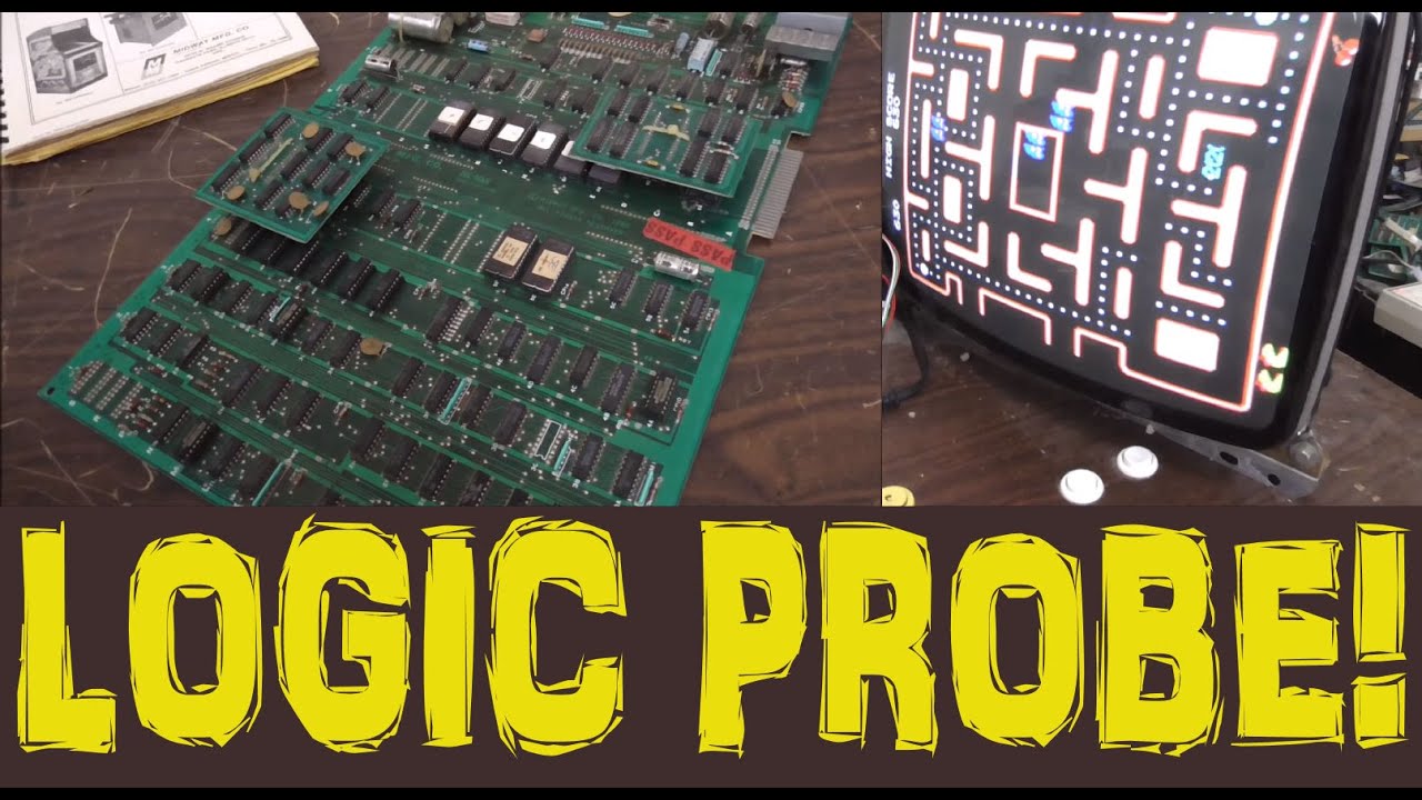 Repairing a 1981 Midway Pac-Man Arcade PCB With Screwed Up Sprites!