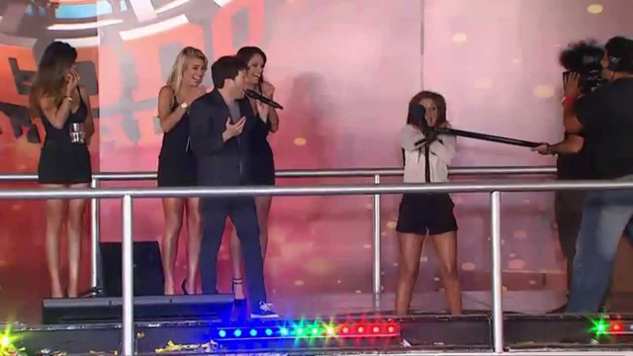 A todo o nada 2013 - Eugenia Lemos, muy asustada en el 