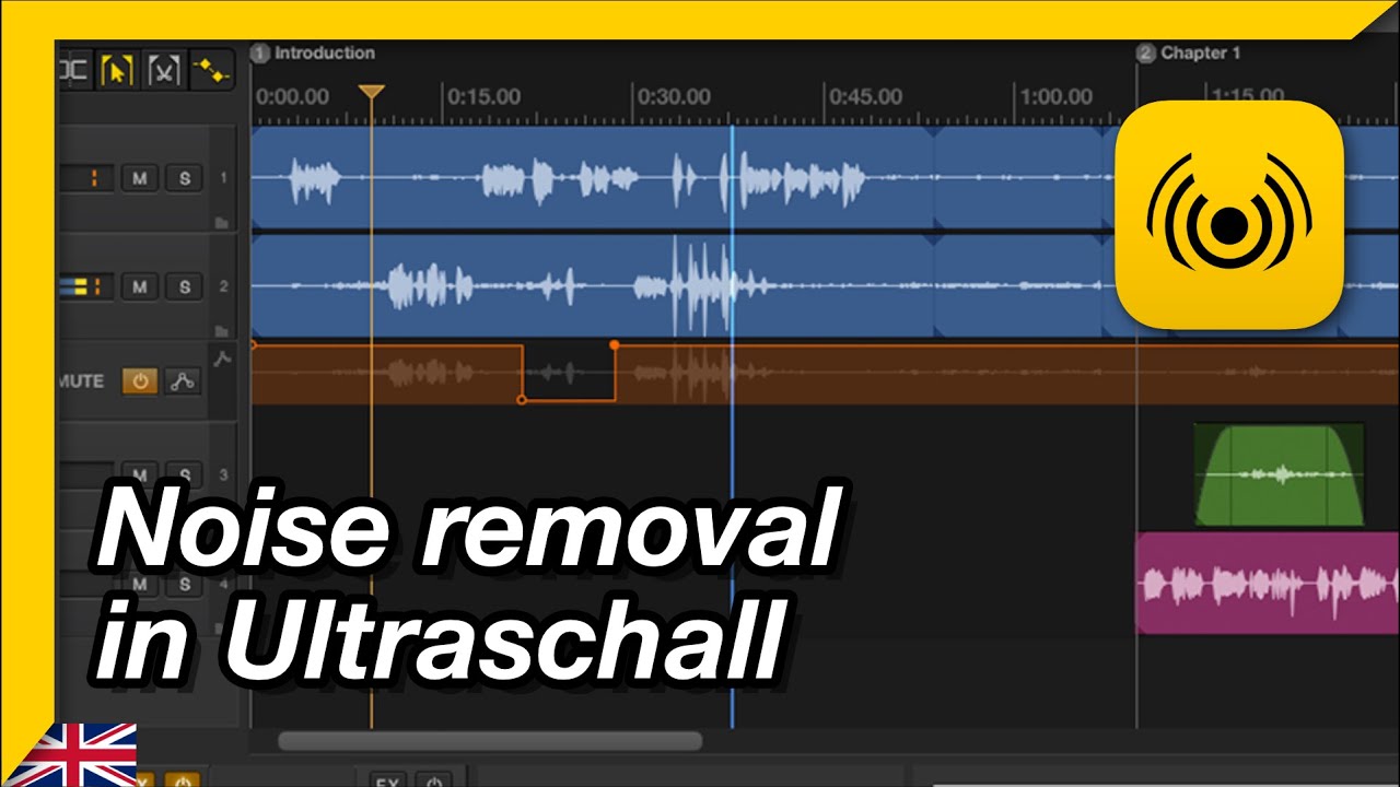 Remove noise from your podcast for free! – Ultraschall 5 Tutorial (english) (Reaper for Podcasts)