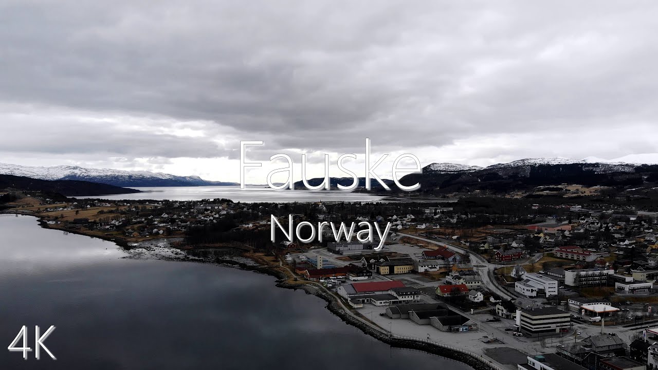 Dron Fauske Norwegia 4K | Oszałamiające widoki Arktyki z g&oacute;ry | P&oacute;łnoc | LUNITO Finlandia