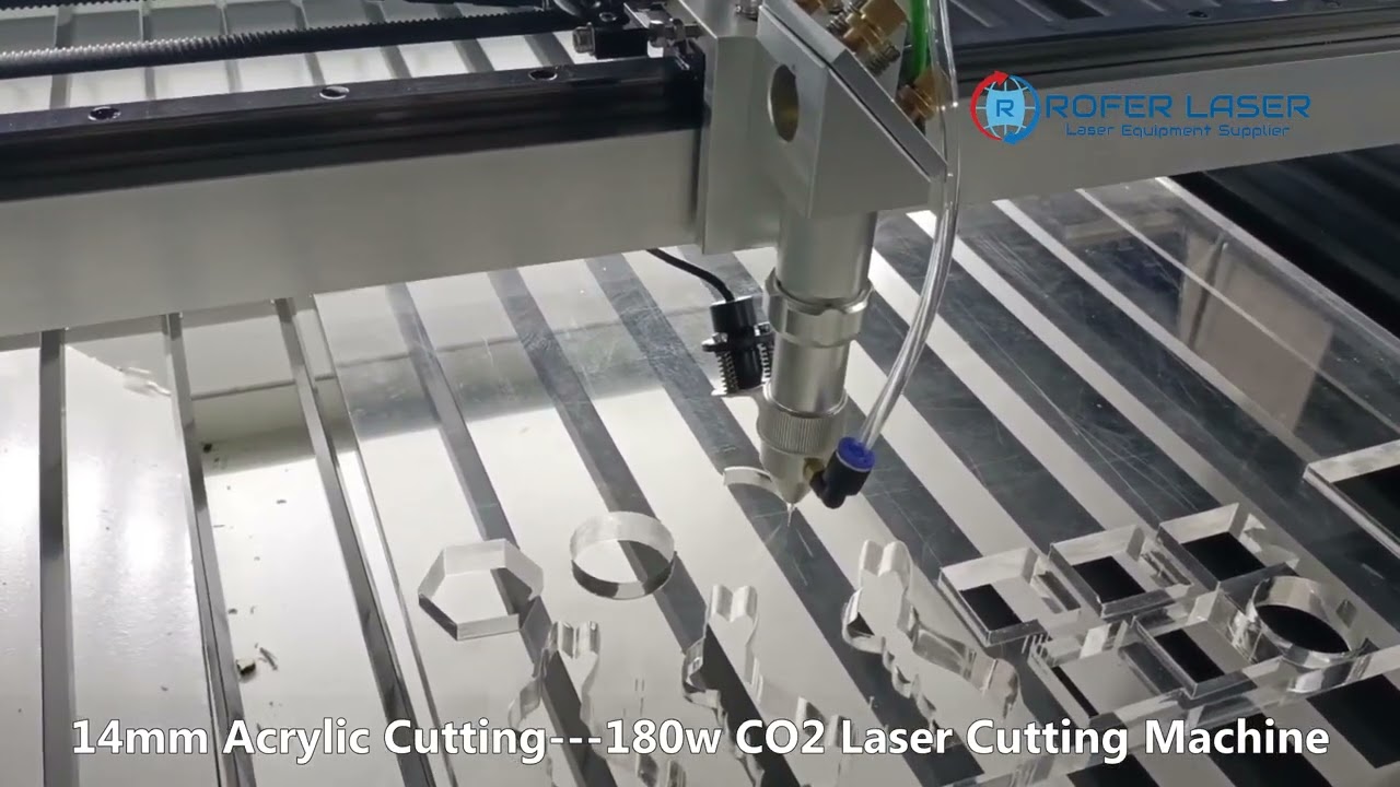 C&oacute;mo cortar acr&iacute;lico con m&aacute;quina cortadora y grabadora l&aacute;ser CO2 de 180w