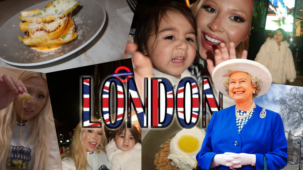 LONDON VLOG + FIRST TIME TRYING AFRICAN FOOD MUKBANG !