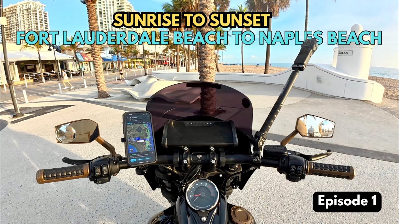Crossing Florida: Coast To Coast By Motorcycle: Episode 1