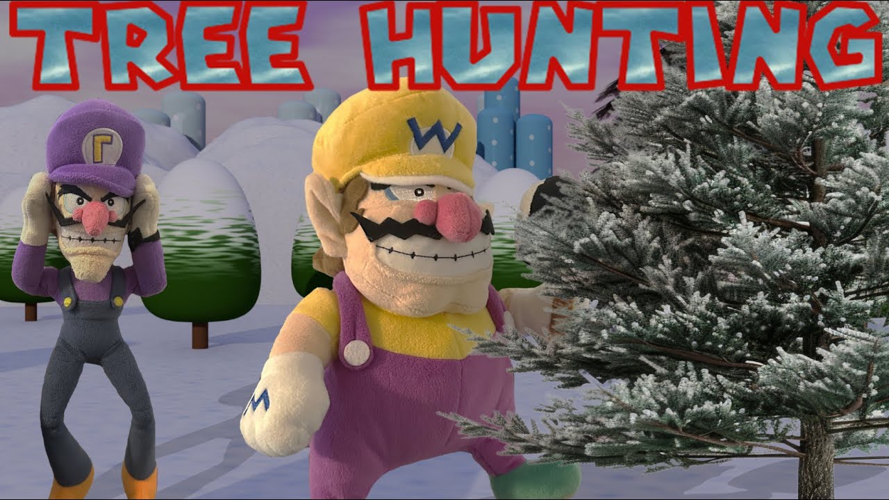 Wario and Waluigi's christmas tree
