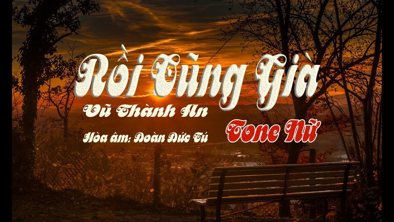 karaoke Rồi Cũng Già |tone Nữ|🎤