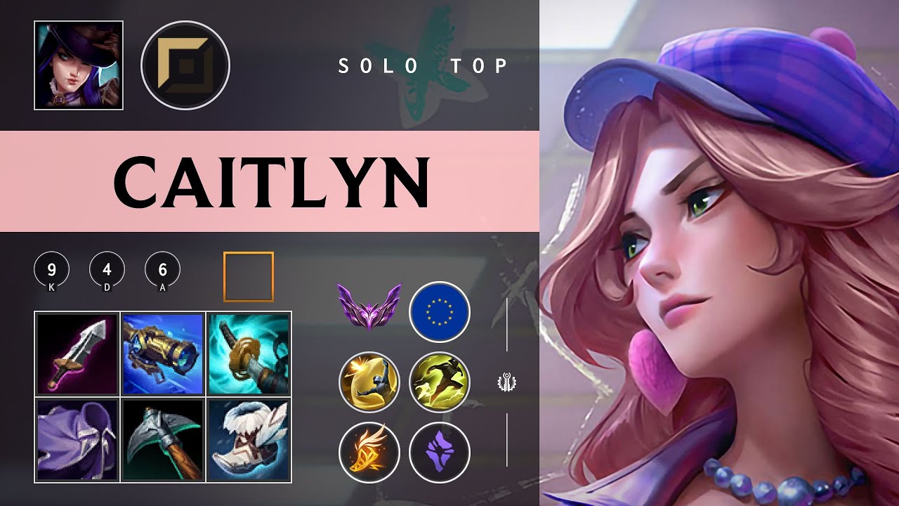 Caitlyn Top vs Vayne - EUW Master Patch 26.02