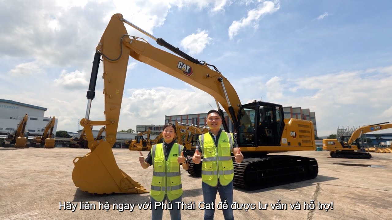 Giới thiệu Máy xúc đào thủy lực Cat 333 Thế hệ mới