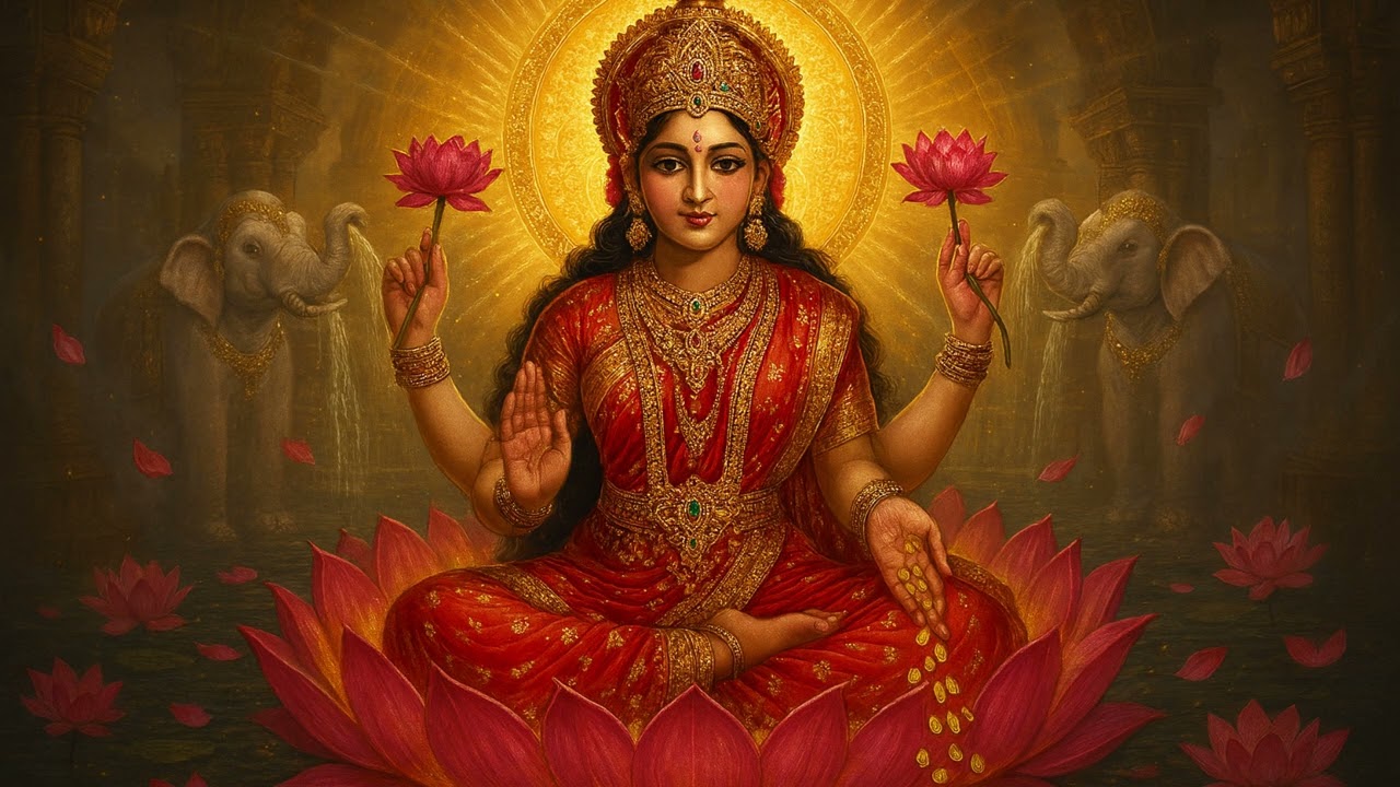 Lakshmi Mantra 108 Times 🕉 Attract Wealth, Prosperity & Positive Energy