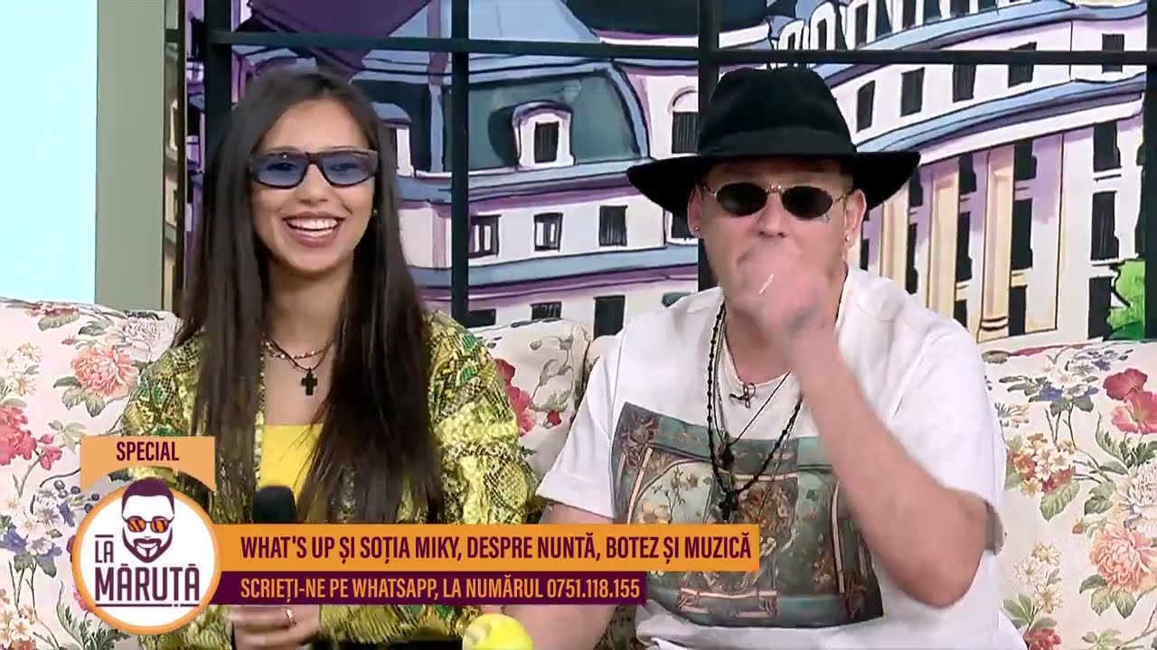 What's Up și soția Miky, despre nuntă, botez și muzică