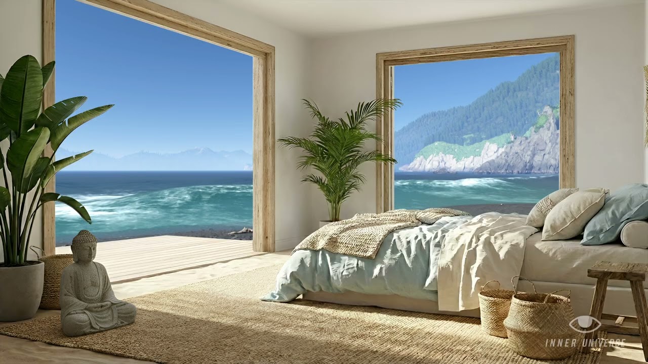 Sunny Ocean Waves: For Sleep, Study & Meditation
