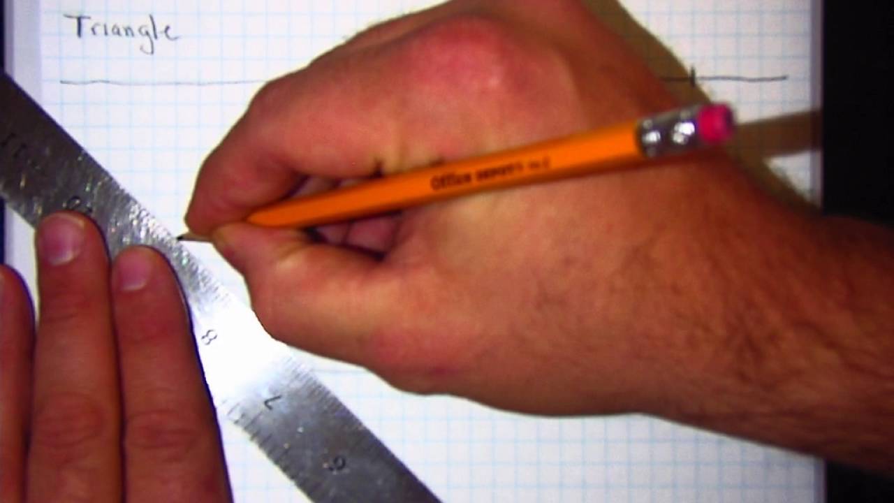 One Point Perspective Triangle 1