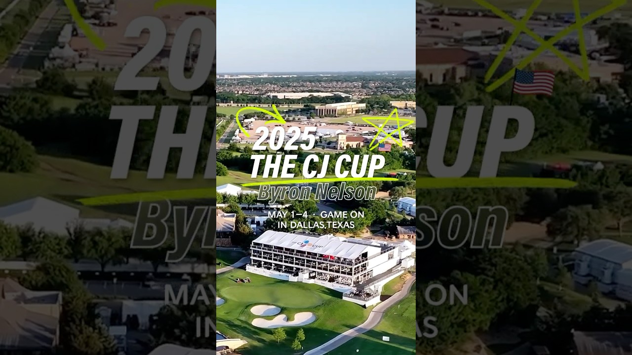 [THE CJ CUP Byron Nelson] 2025 THE CJ CUP Byron Nelson is Coming Soon⛳, May&nbsp;1‑4