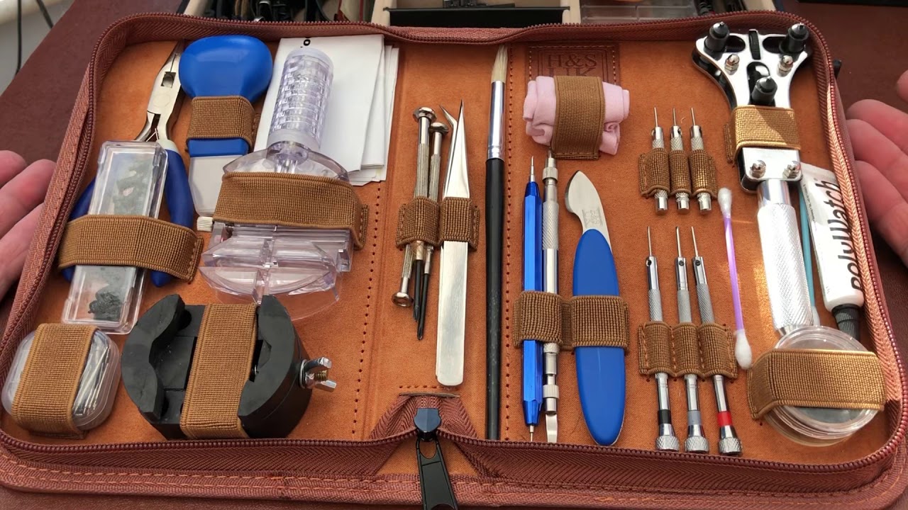 Watch repair tools and strap adjust demo