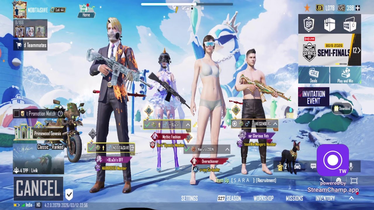 NOBITAISLIVEE Stream
