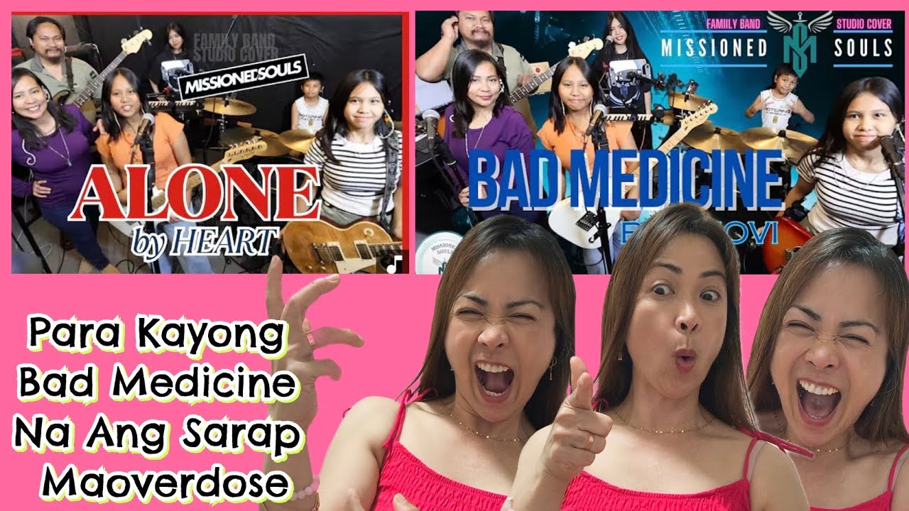 Bad Medicine | Alone - Missioned Souls Natulala Ako Sa Husay Ng Family Band Na Ito