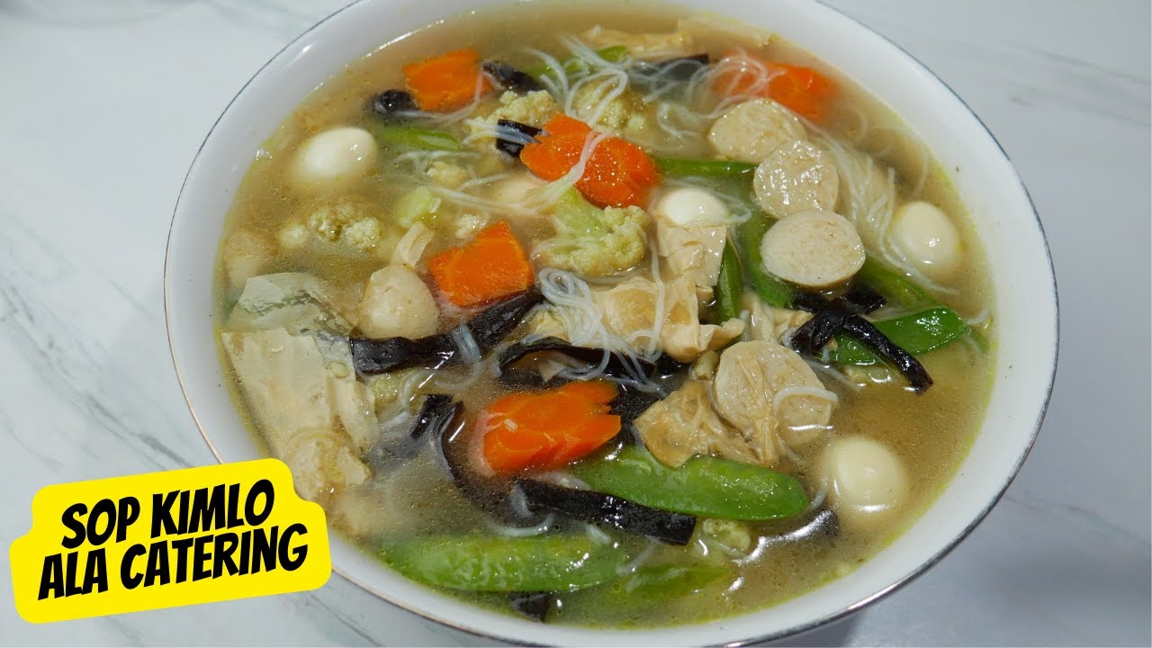 Resep SOP KIMLO Ala CATERING PESTA, Kuah Kaldu Enak Banget, By Tomafery Cooking