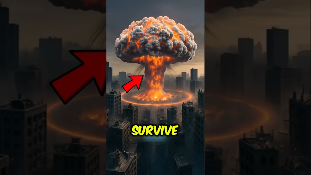 If a Nuclear Bomb Explodes Nearby, Do THIS Immediately ☢️