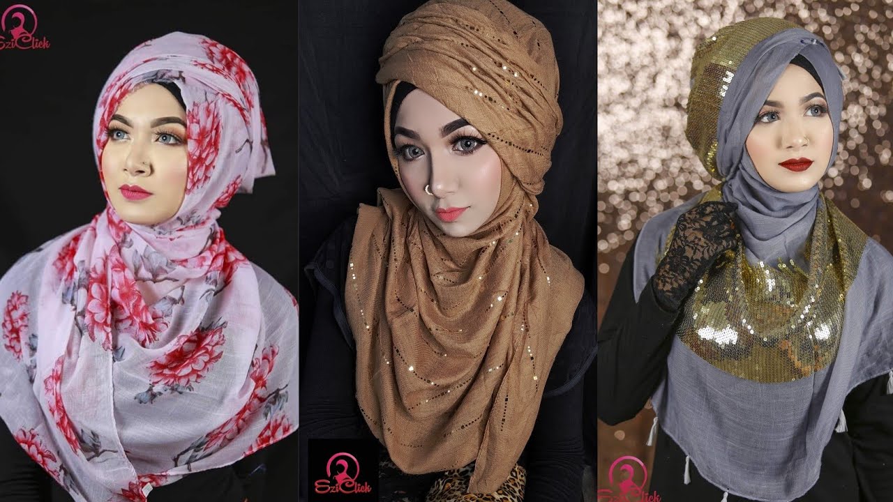 Easy & Gorgeous Arabian Hijab Tutorial||side layer Hijab style||Mahi ❤