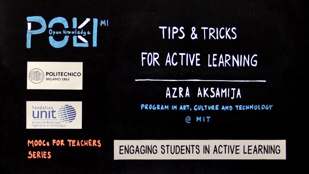 Tips & tricks for active learning (Azra Aksamija)