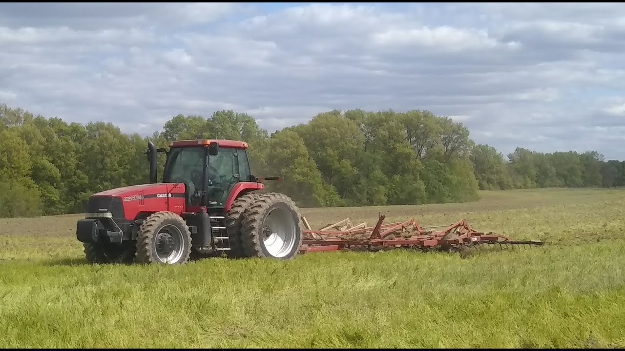 Field Cultivating with the Magnum and the MX240